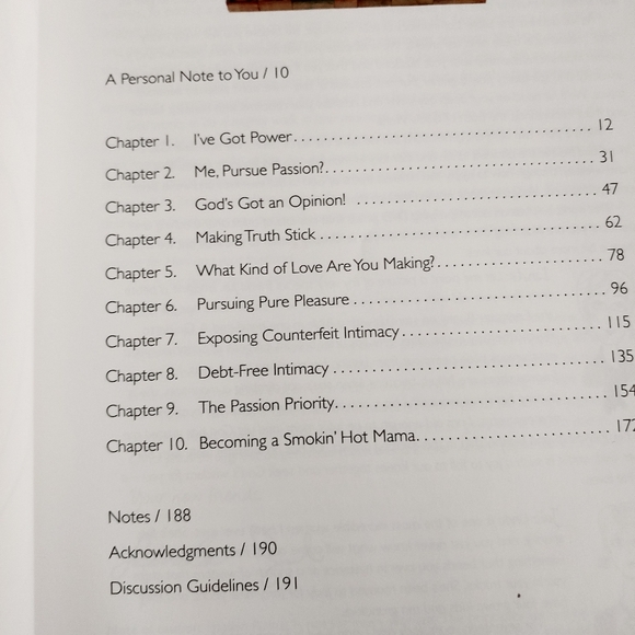 PASSION PURSUIT What Kind of Love Are You Making? Christian Based Self Help Book - Picture 3 of 9
